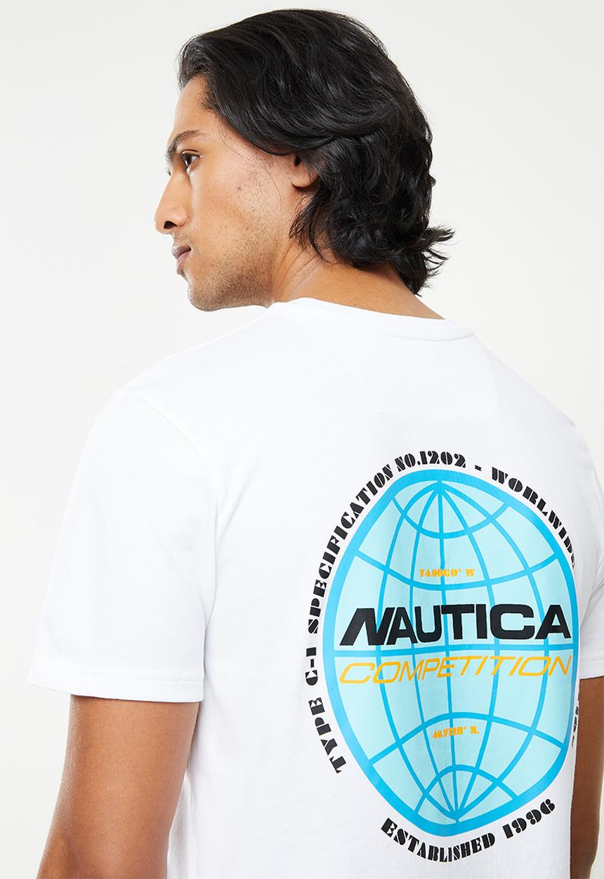 Nautica - Guapote short sleeve tee - white