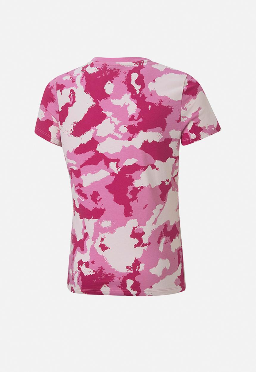 PUMA - Alpha aop tee g - pink