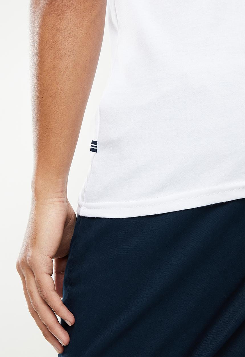 Nautica - Rabat short sleeve tee - white