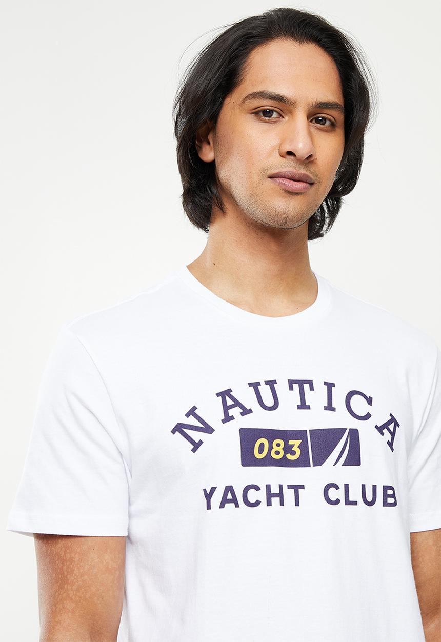 Nautica - Yacht club short sleeve tee - white
