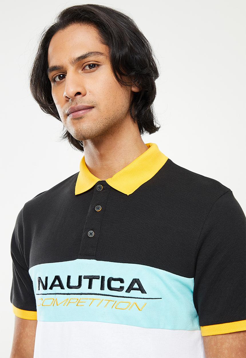 Nautica - Dory short sleeve golfer - multi