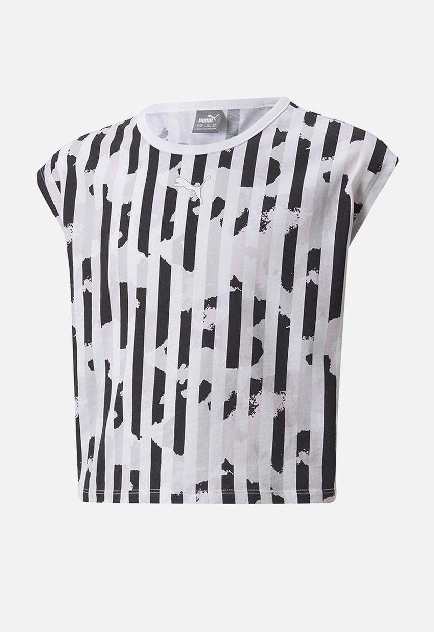 PUMA - Alpha aop style tee g - puma white