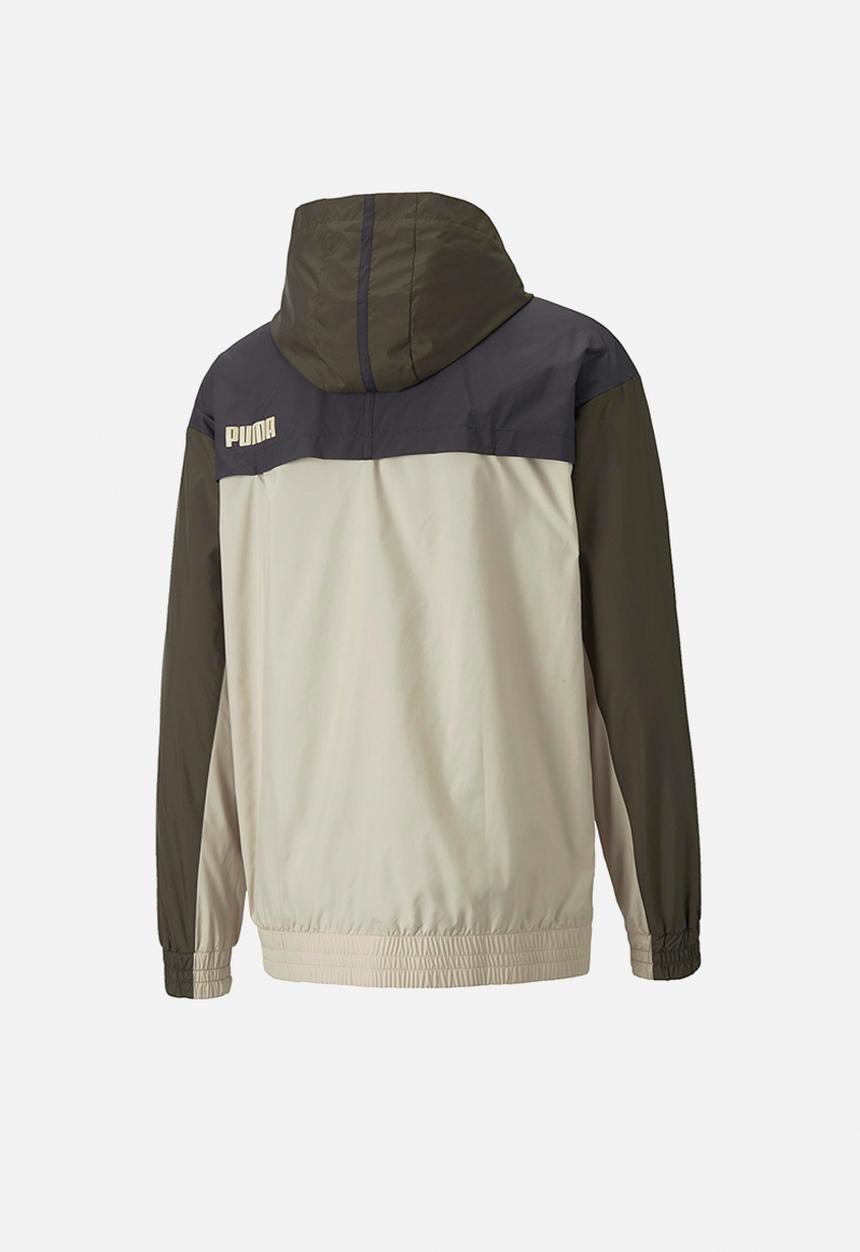 PUMA - ESSENTIALS+ CB MEN'S WINDBREAKER  - utty