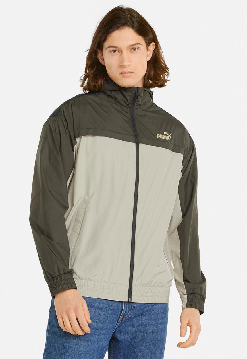 PUMA - ESSENTIALS+ CB MEN'S WINDBREAKER  - utty