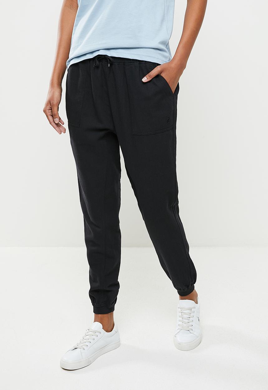 POLO - Wmn casual jogger - black