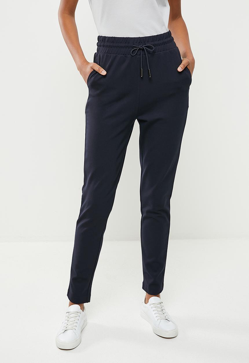 POLO - Wmn ponti pant - navy
