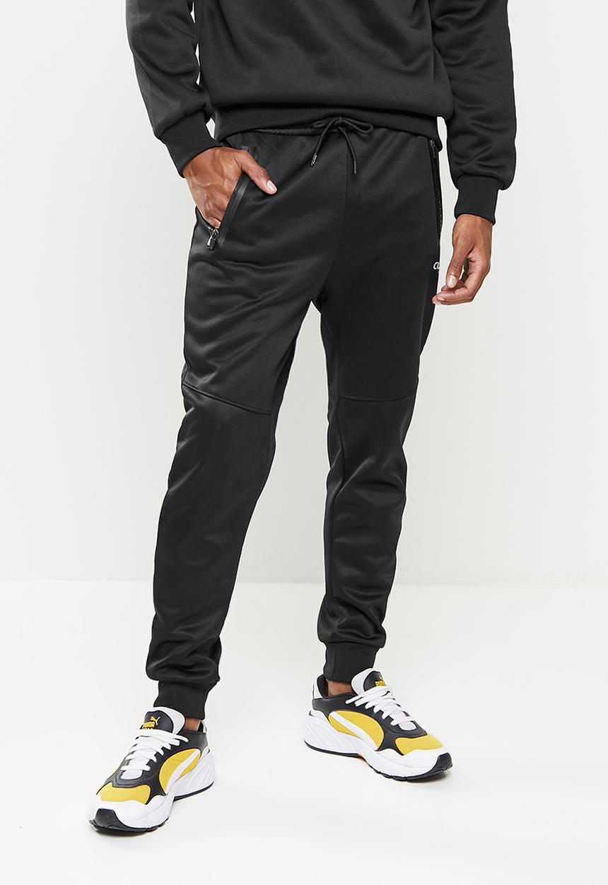 Cutty - Georgia panel trackpant - black