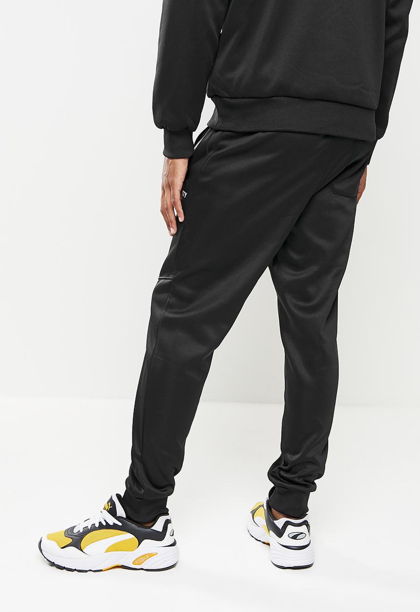 Cutty - Georgia panel trackpant - black