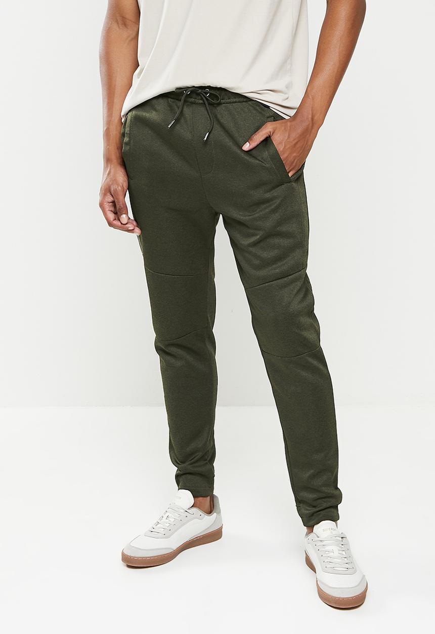Cutty - Mens regular fit track pant - fatigue