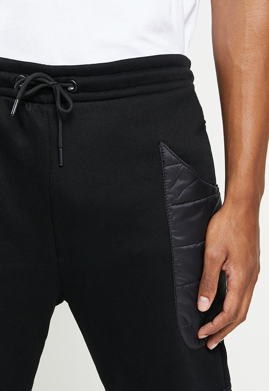 Cutty - Mens regular fit track pant - dark taupe
