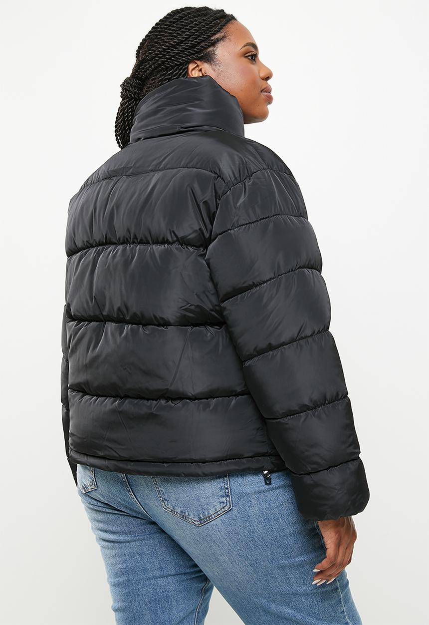 Glamorous - Plus puffer jacket - black