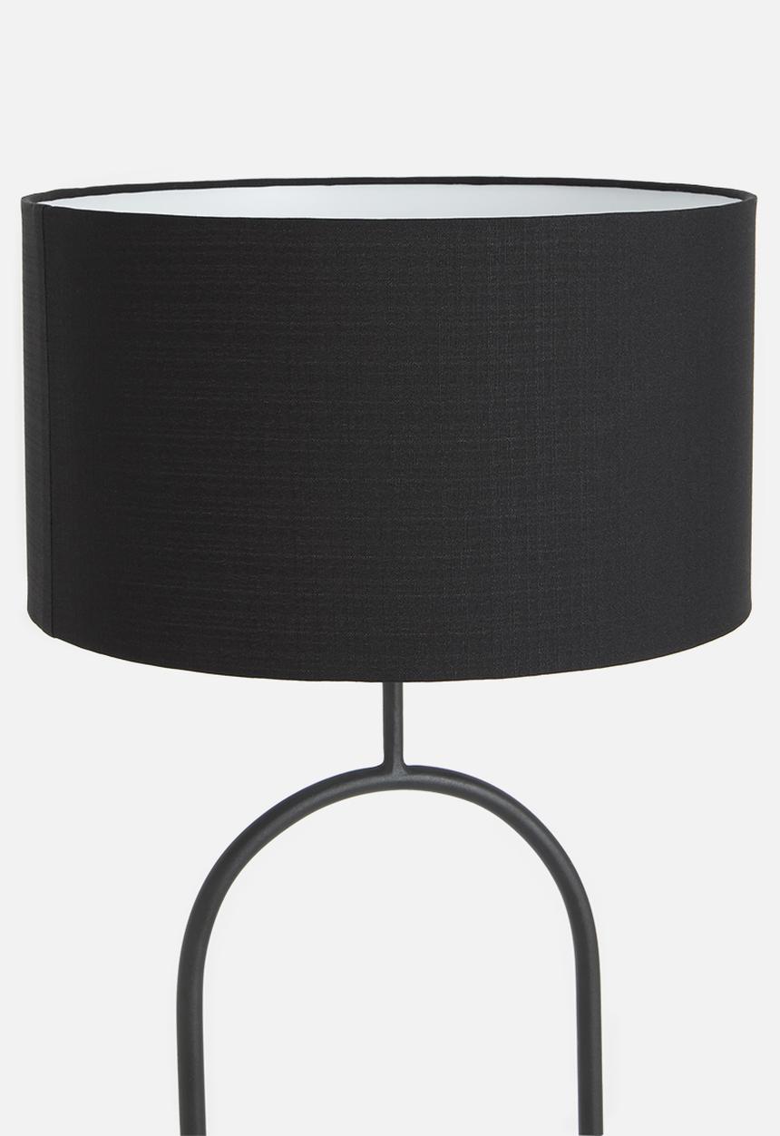 Sixth Floor - Cole floor lamp - black