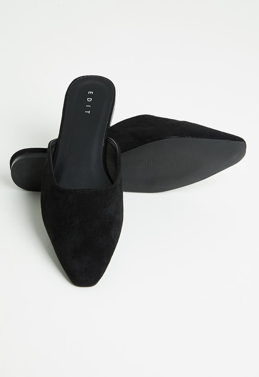 edit - Melissa mule - black