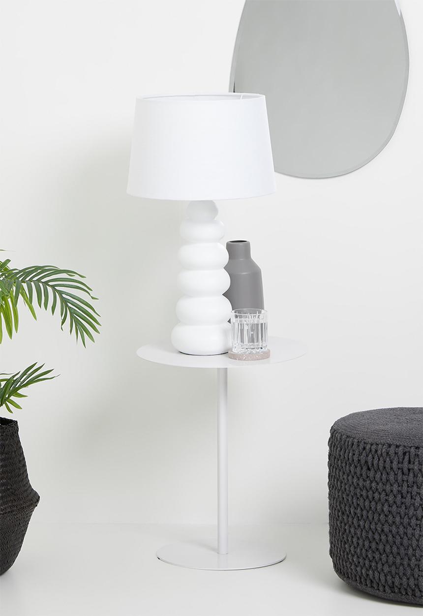 Sixth Floor - Harper table lamp - white