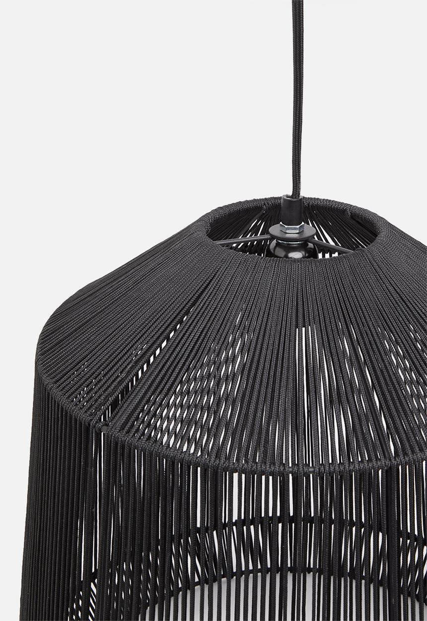 Sixth Floor - Willow pendant - black