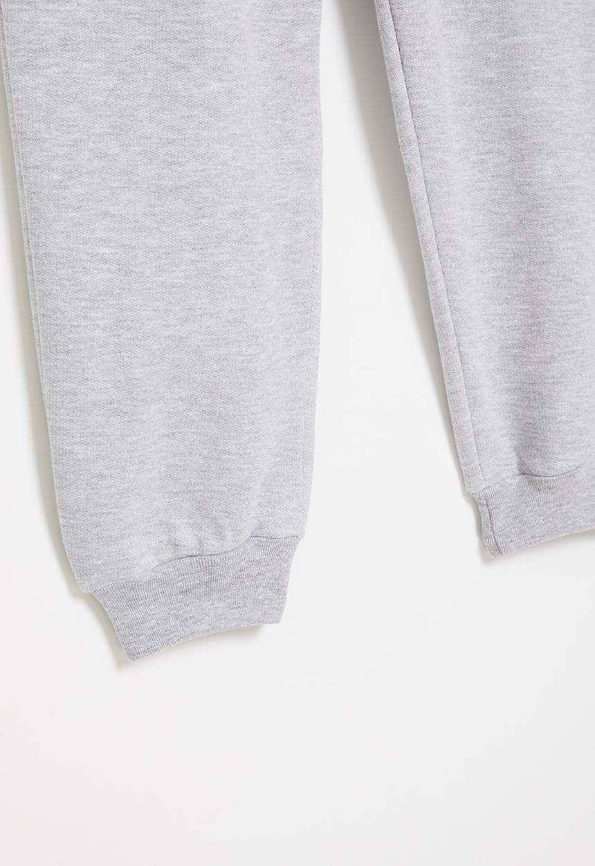 Superbalist - Boys smiley jogger - grey melange