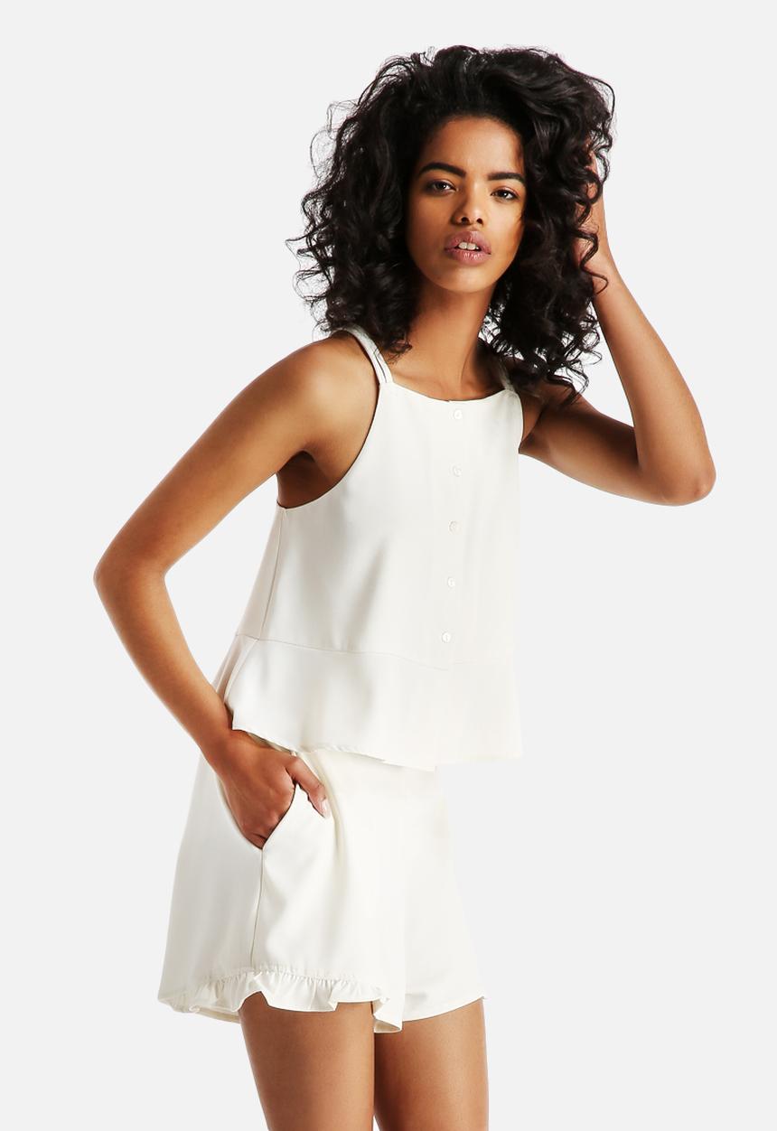 Neon Rose - Cami Relax Frill