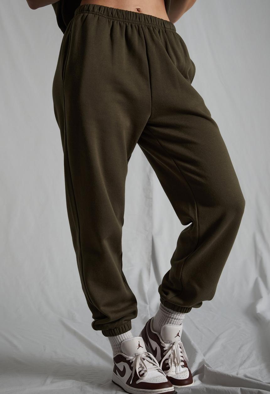 Factorie - Super slouchy trackpant - olive night