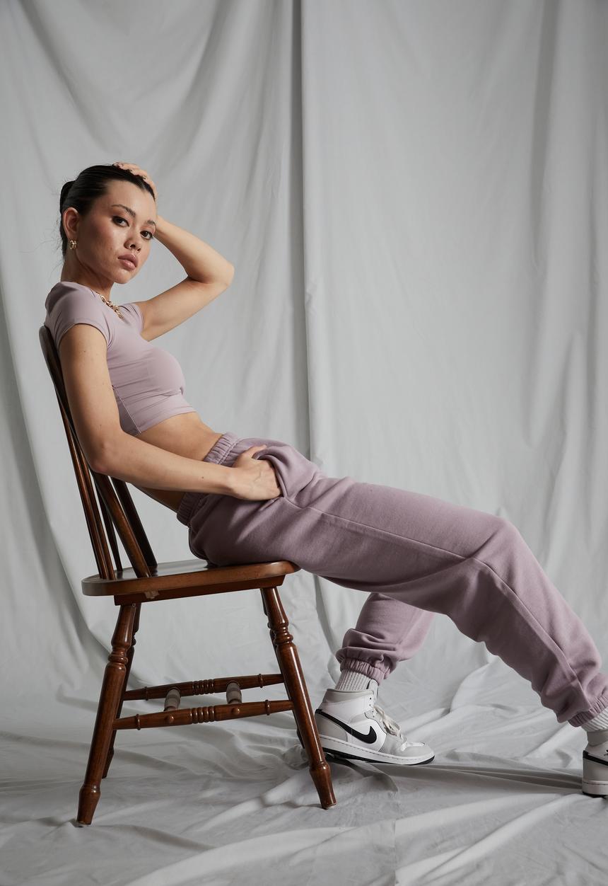 Factorie - Super slouchy trackpant - sea fog