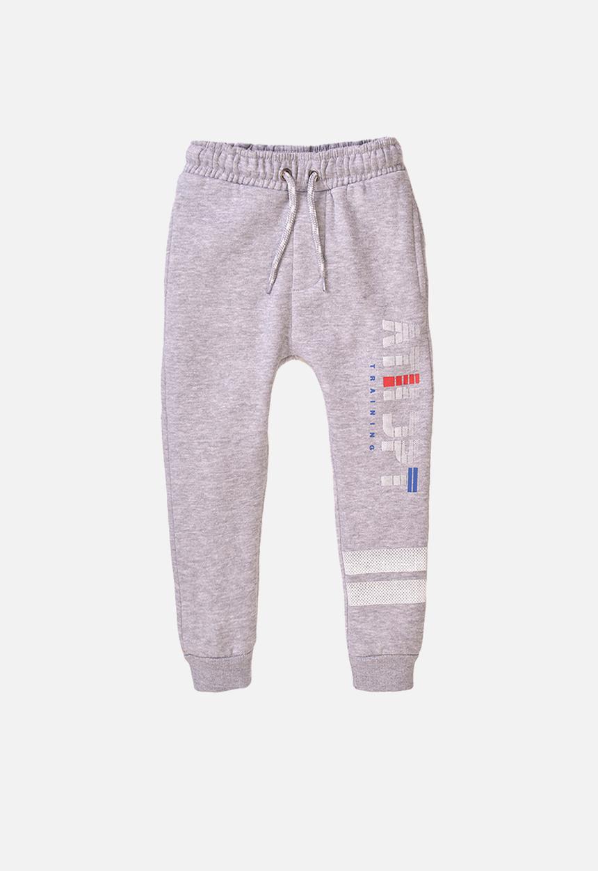 MINOTI - Grey basic fleece jogpant
