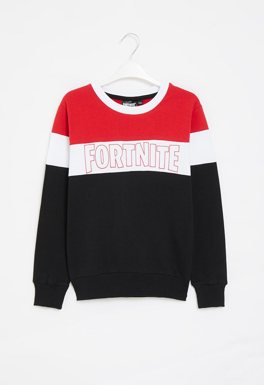 Rebel Republic - Fortnite colourblock sweater - multi 