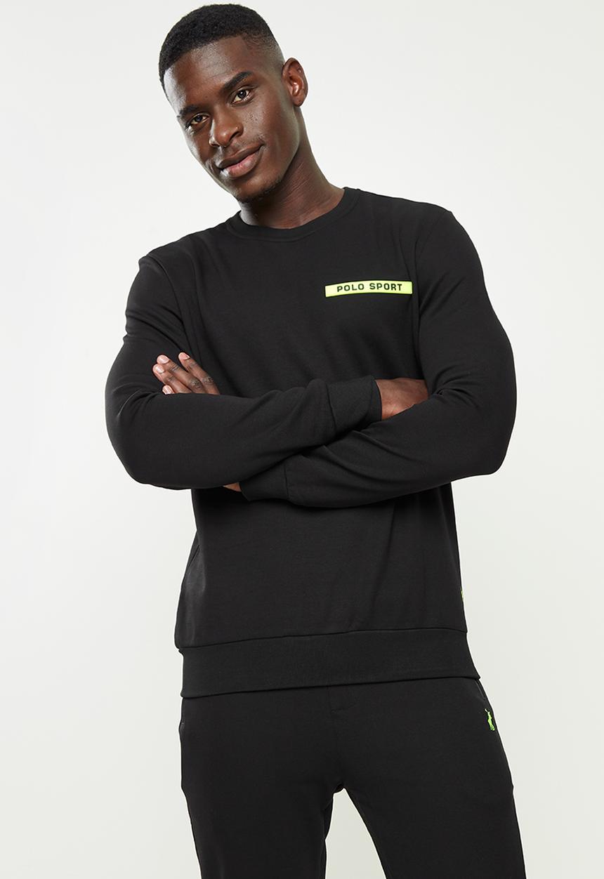 POLO - Sporty Tech Sweatshirt - Black