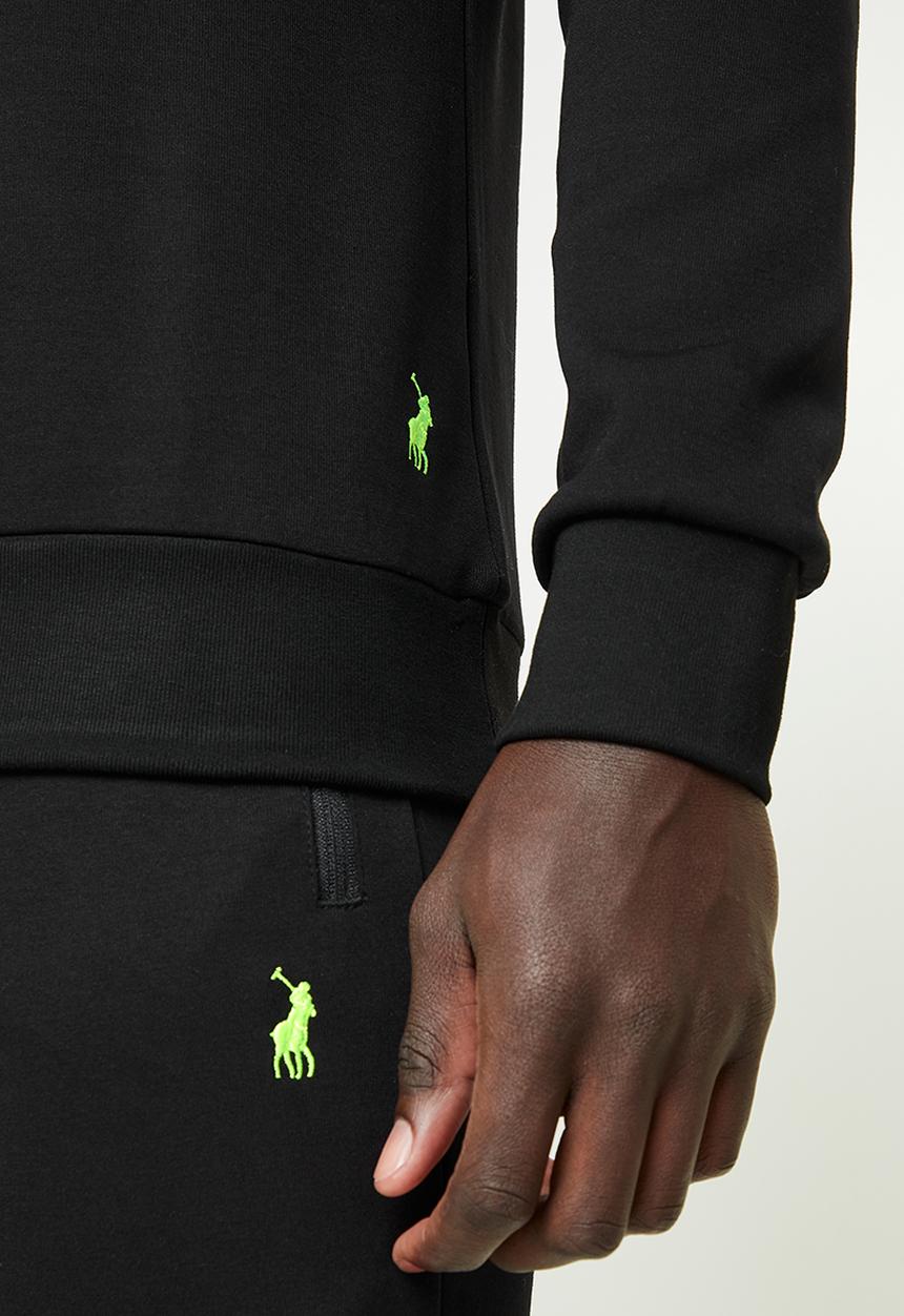 POLO - Sporty Tech Sweatshirt - Black