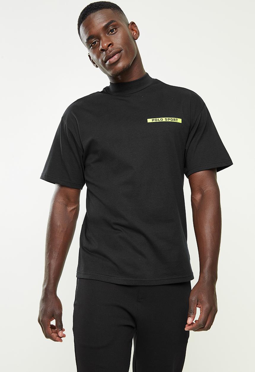 POLO - PS Sport High Collar Tee - Black