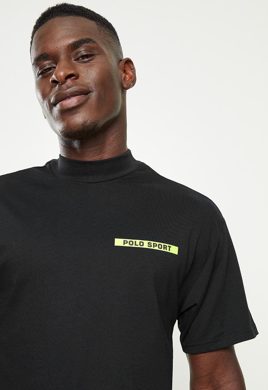 POLO - PS Sport High Collar Tee - Black