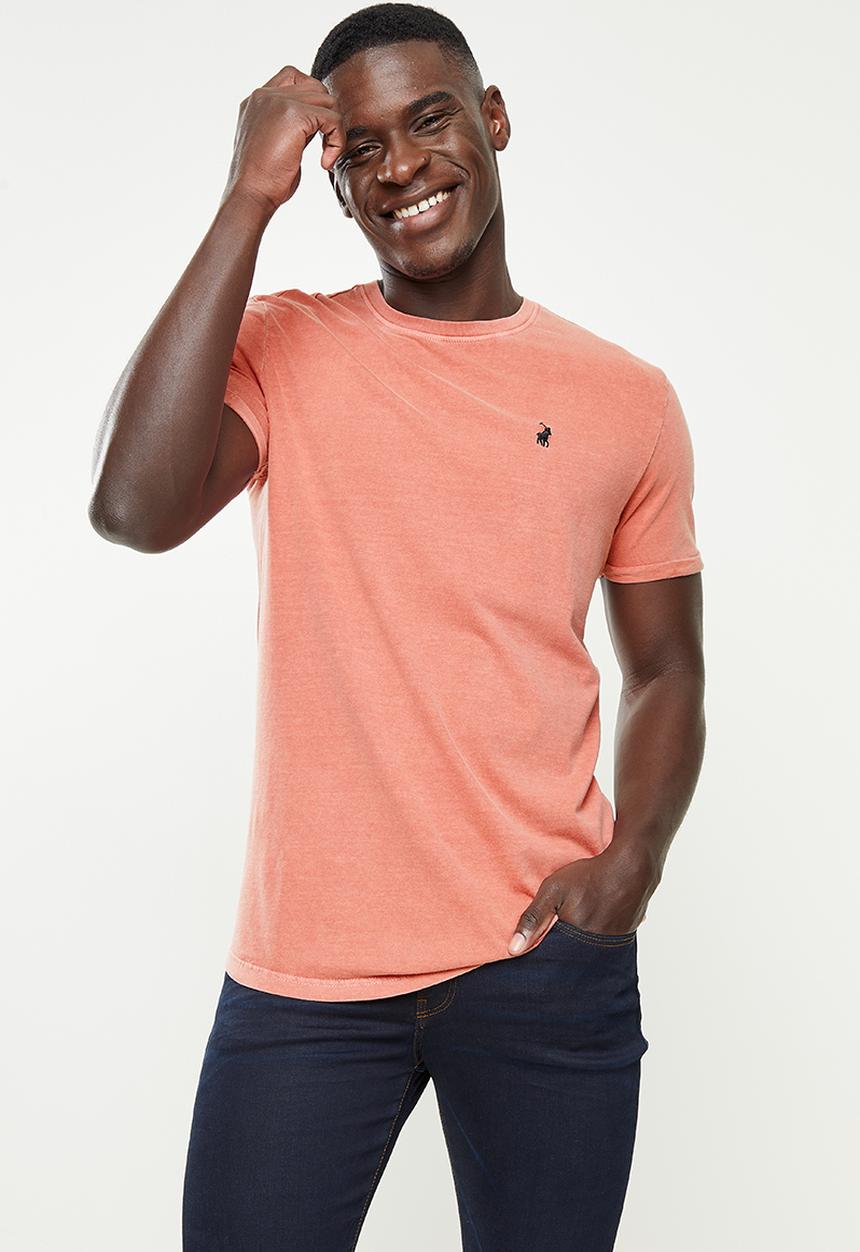 POLO - PJC Overdyed SS Tee - Pink