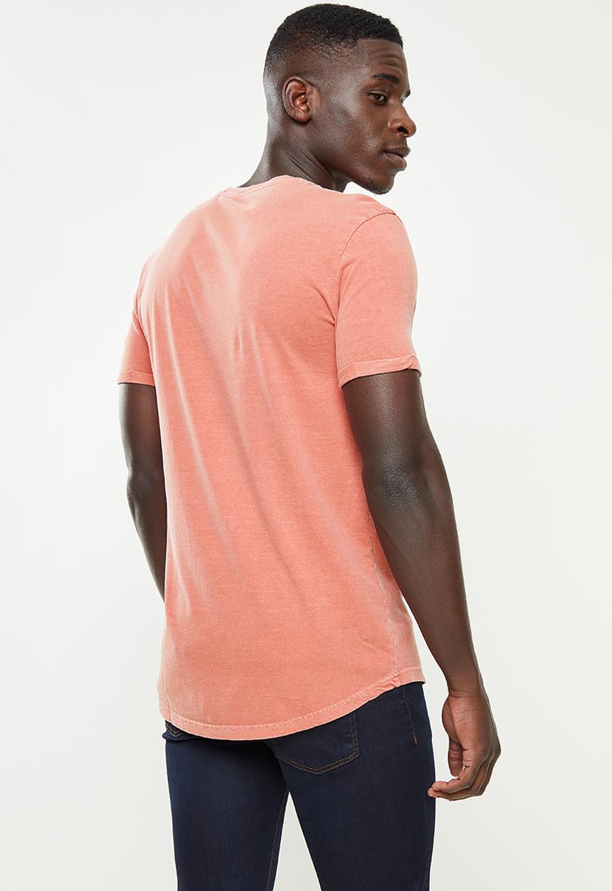POLO - PJC Overdyed SS Tee - Pink