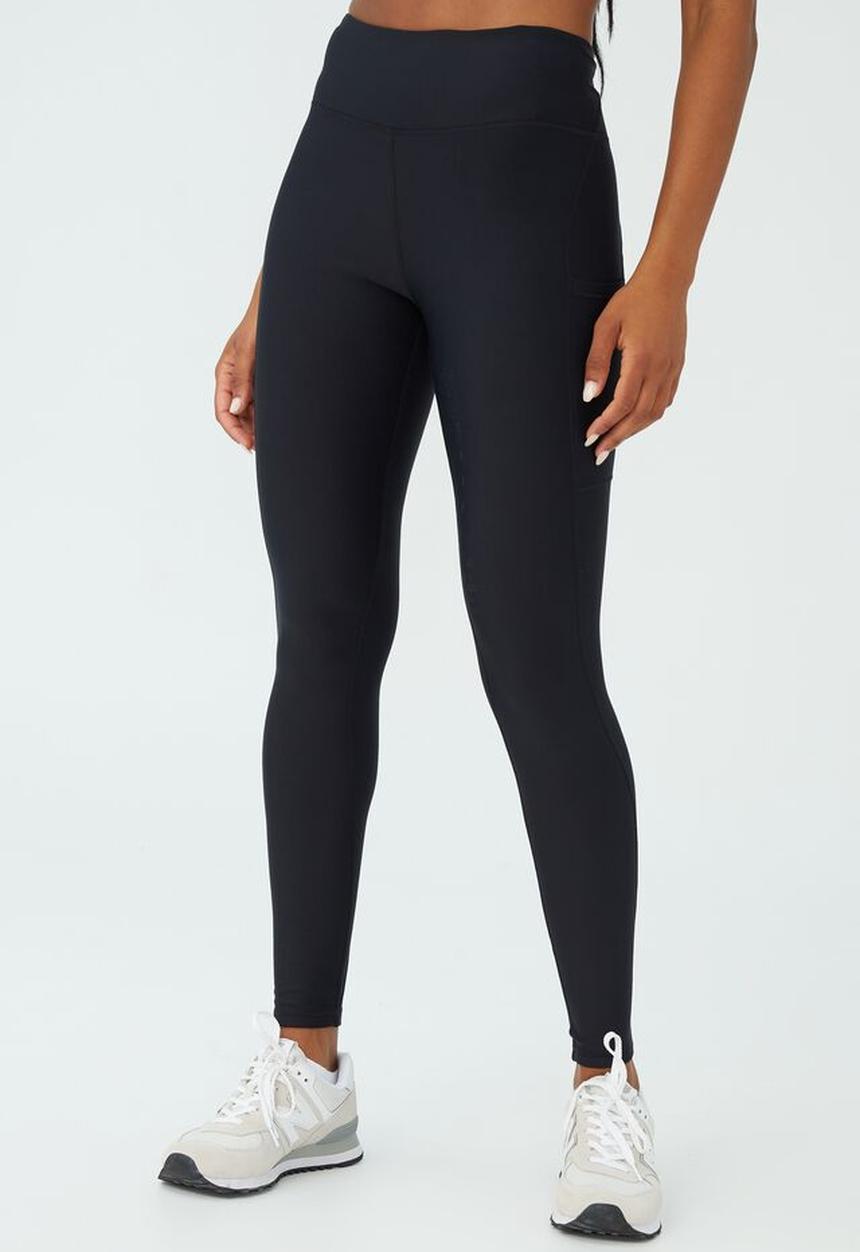 Cotton On - Cosy fleece lined tight - black