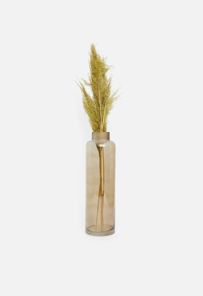 H&S - Pampas flowers - gold yellow