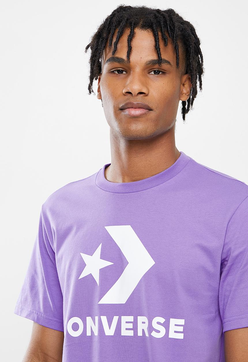 Converse - Star chevron graphic tee - lilac