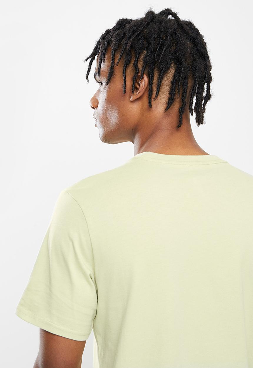 Converse - Embroidered star chevron tee - light green