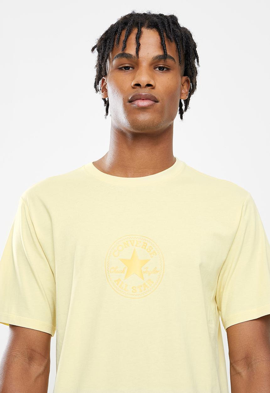 Converse - Tonal chuck patch tee - light yellow