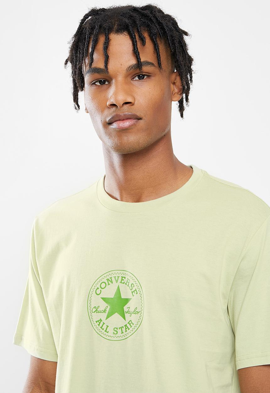 Converse - Tonal chuck patch tee - light green