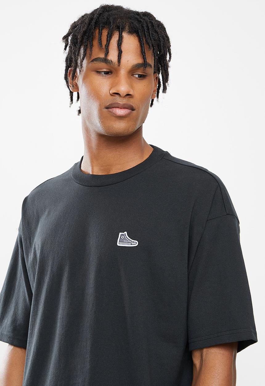 Converse - Chuck taylor sneaker patch graphic tee - black