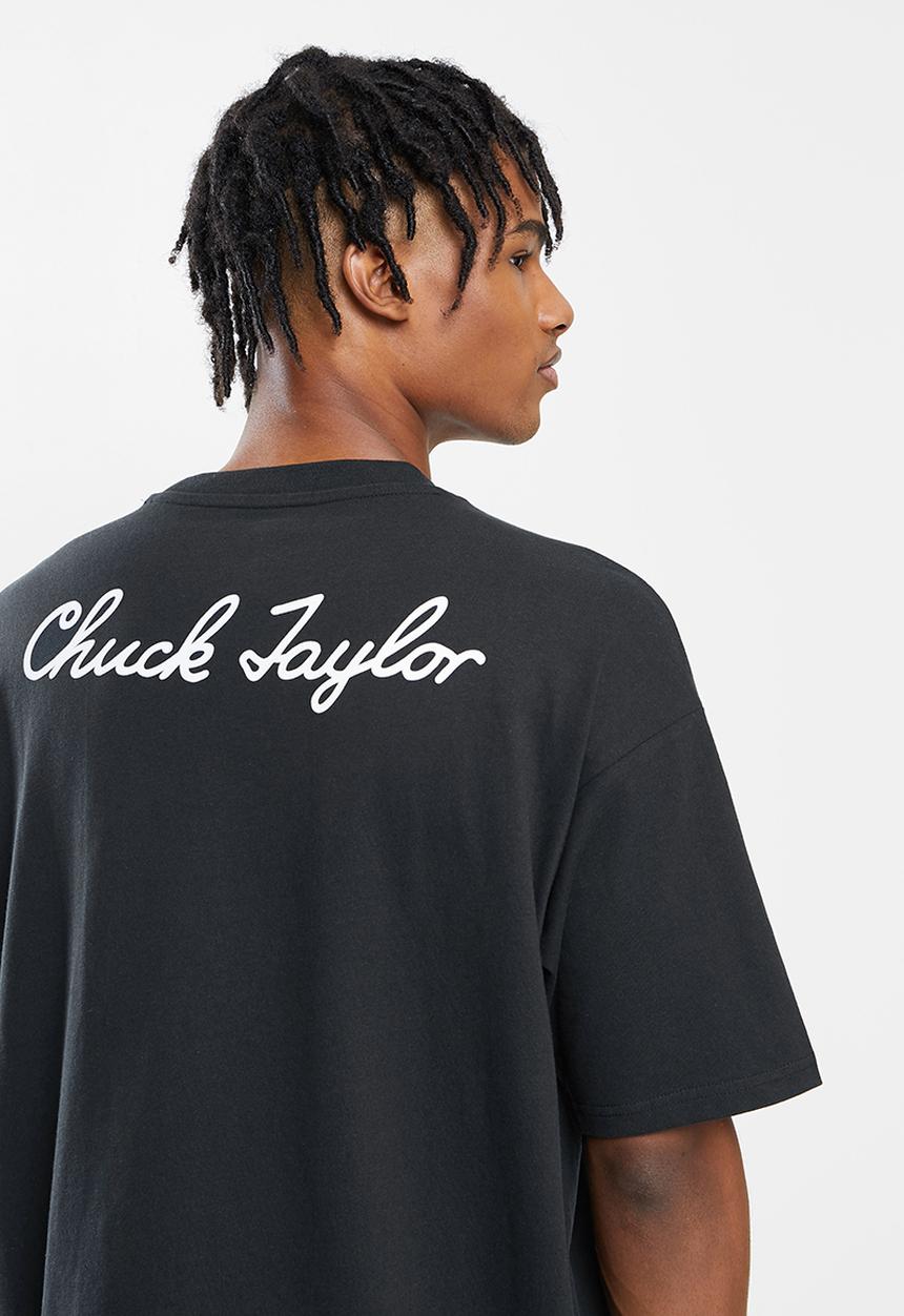 Converse - Chuck taylor sneaker patch graphic tee - black
