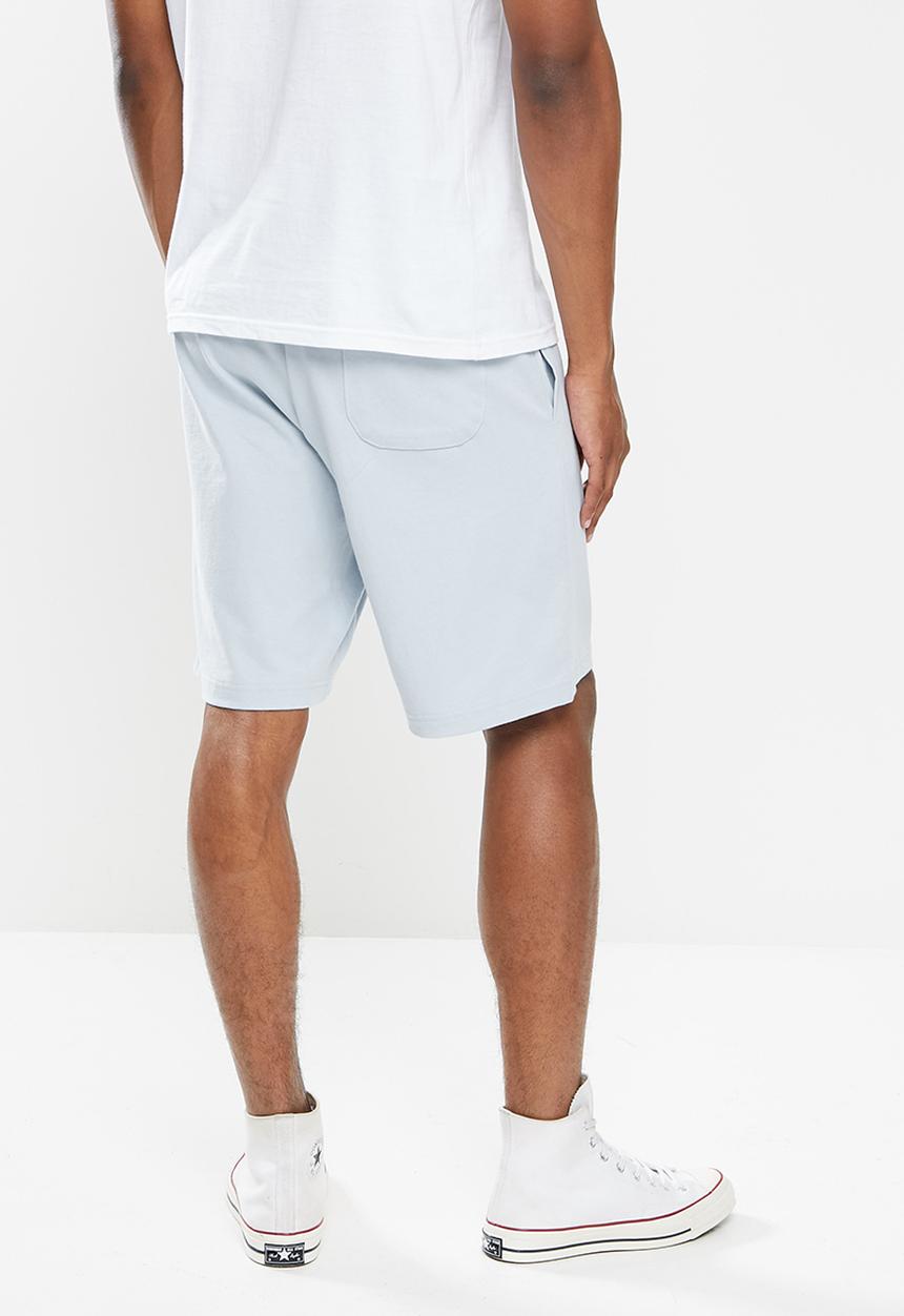 Converse - Scripted logo cotton short - light blue