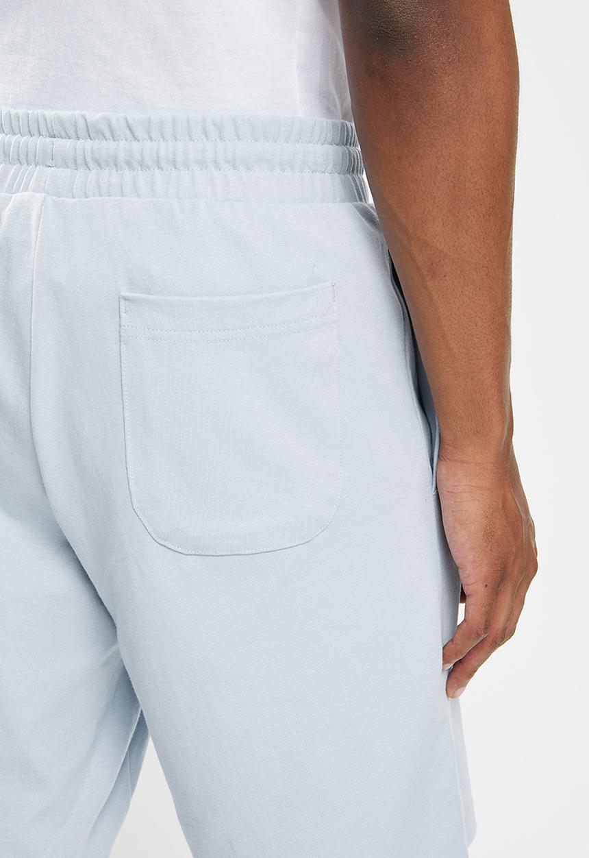Converse - Scripted logo cotton short - light blue