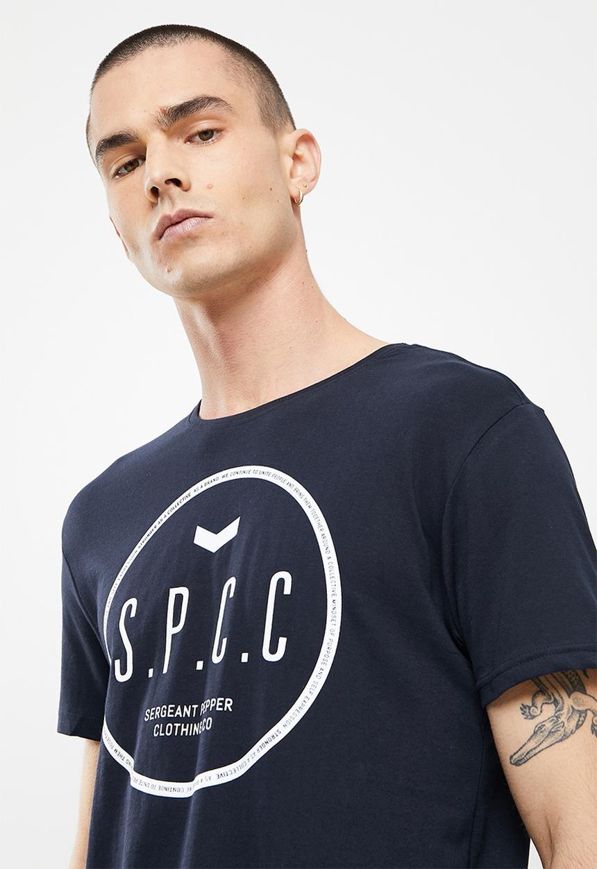 S.P.C.C - Terron regular fit straight hem tee - ink