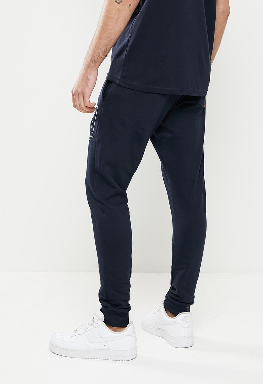 S.P.C.C - Ingram regular fit elasticated track pants - ink