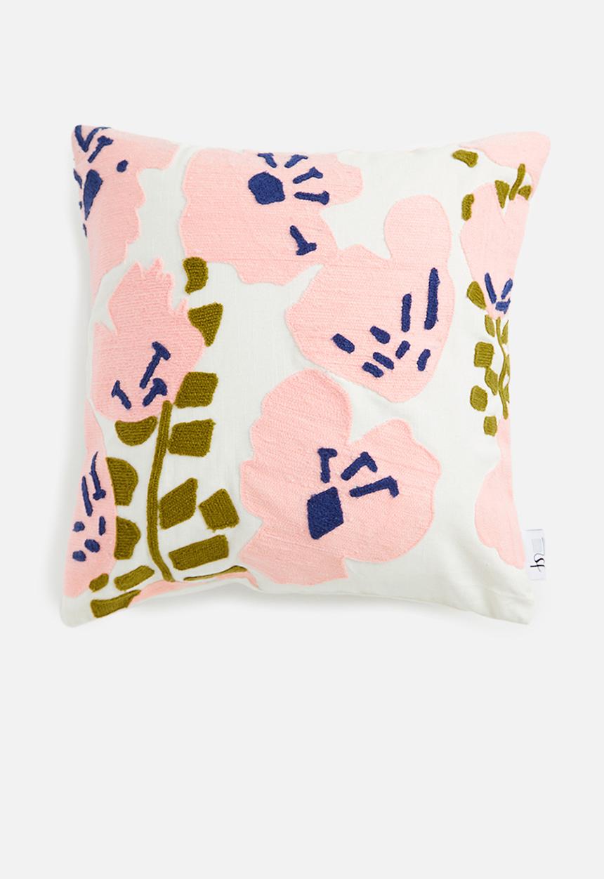 Sixth Floor - Lana flora cushion cover - multi