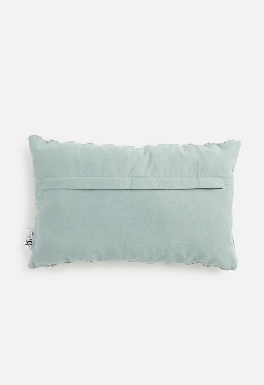 Sixth Floor - Mirage cushion cover - sage grey