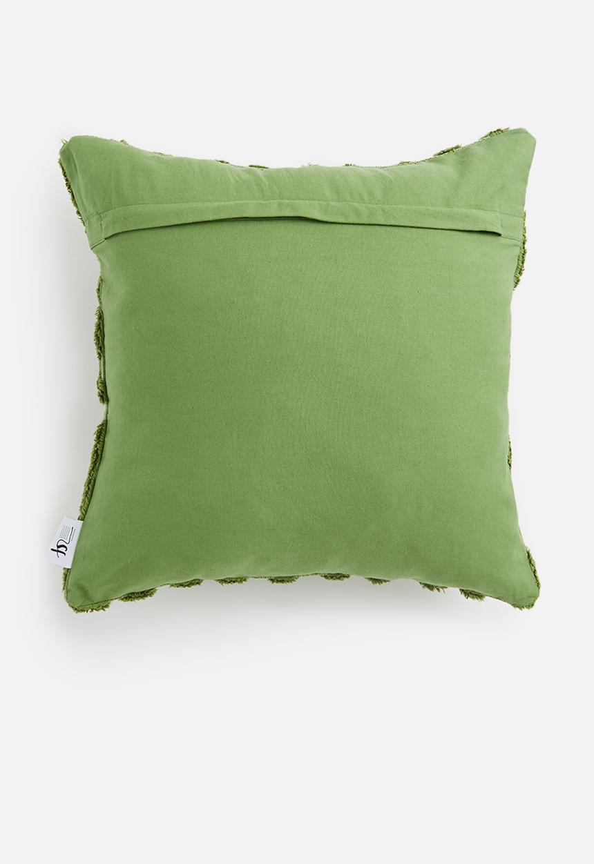 Sixth Floor - Epsom cushion cover - green