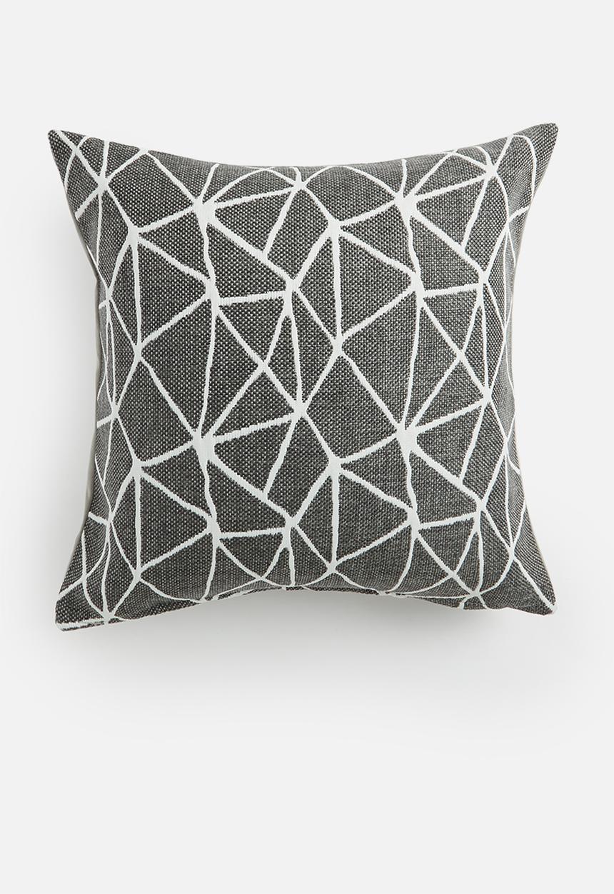 Hertex Haus - Meditating Outdoor cushion cover - ash