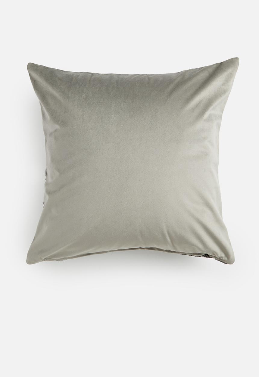 Hertex Haus - Meditating Outdoor cushion cover - ash