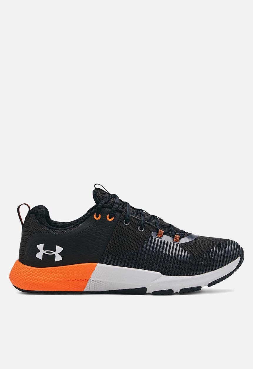 Under Armour - Ua charged engage - jet gray / blaze orange / halo gray