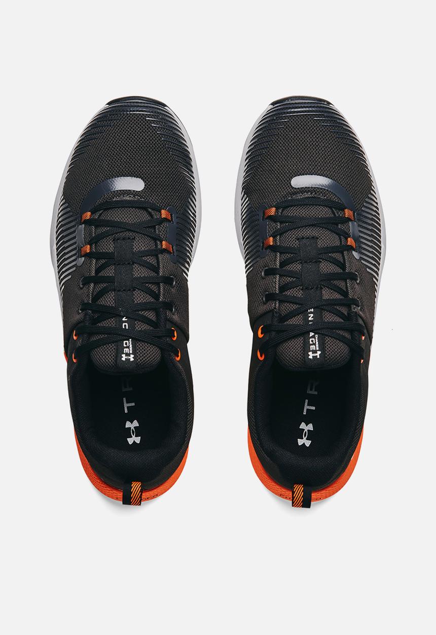 Under Armour - Ua charged engage - jet gray / blaze orange / halo gray